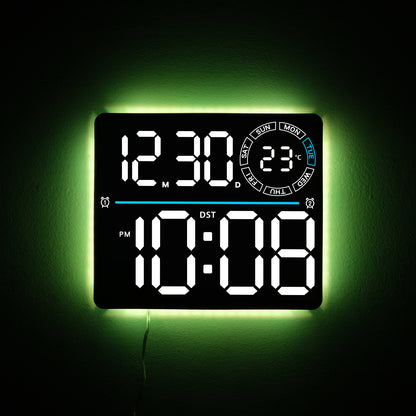 Digitale Wand-Uhr Brehn