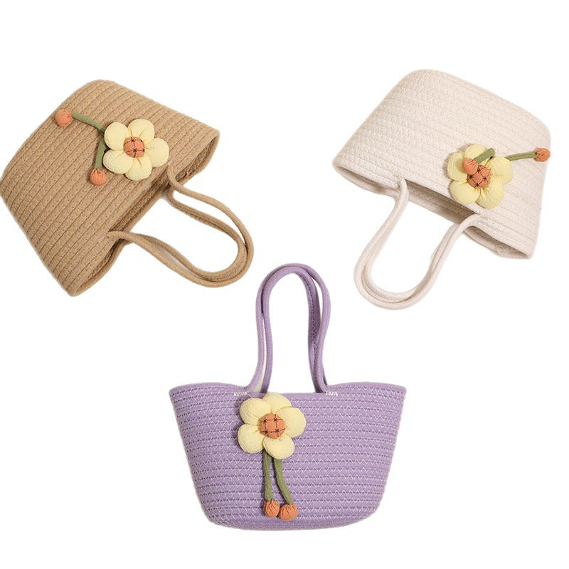 Damen Handgefertigte Kosmetiktasche mit floralem Design Brehn