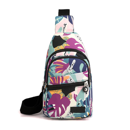 Floral Design Sling Tasche
