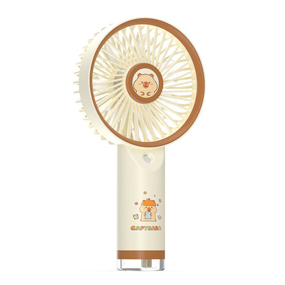 Unisex Tragbarer Handventilator mit verspieltem Capybara-Design Brehn
