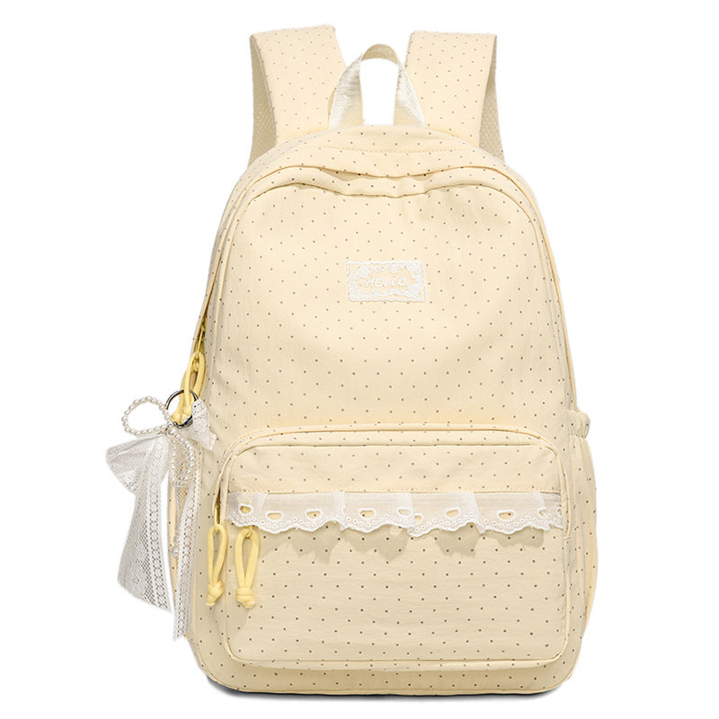 Stylischer Punkte Rucksack Brehn
