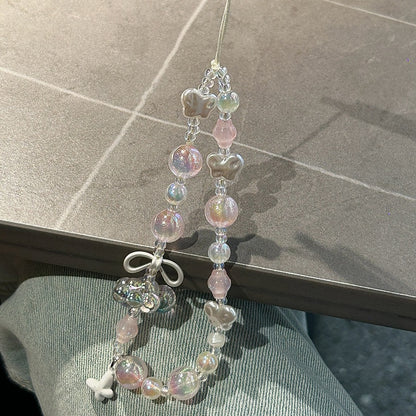 Elegante Perlen Charm Halskette Brehn