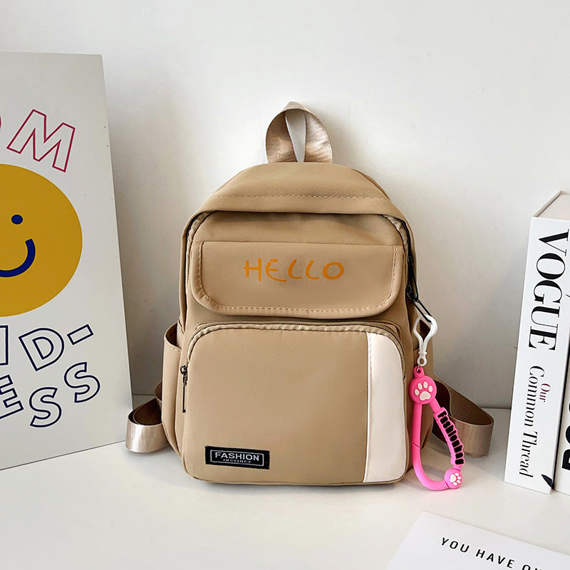 Niedlicher grafischer Druck Mini-Rucksack
