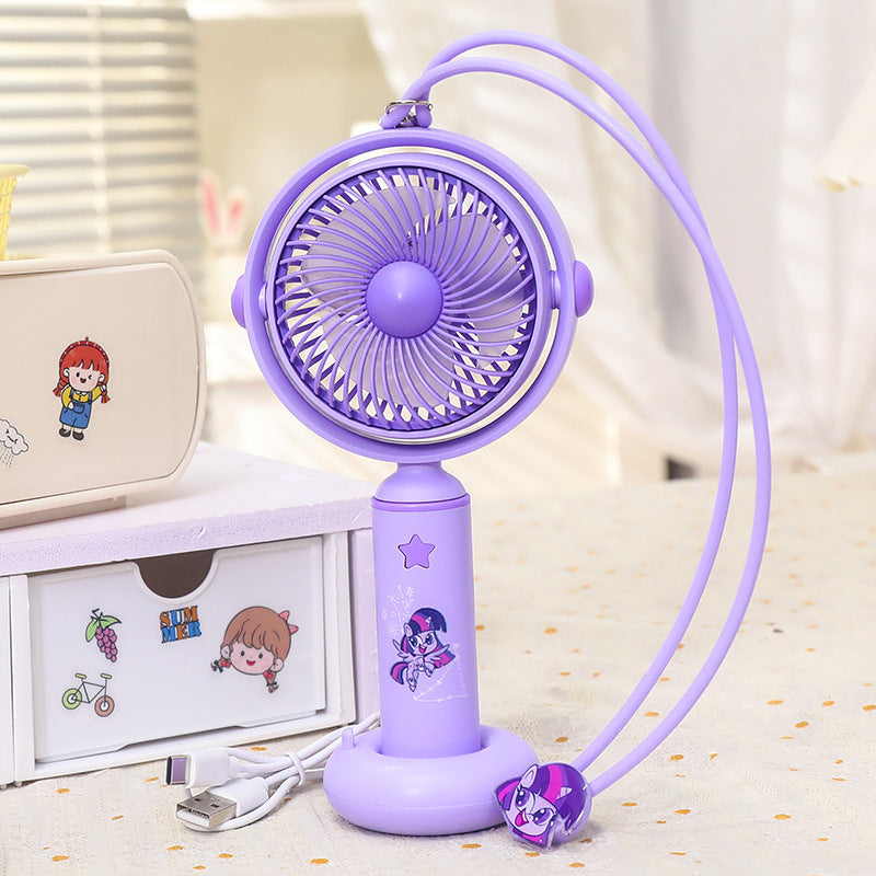 Damen Tragbarer Spielzeugventilator mit USB-Verbindung Brehn