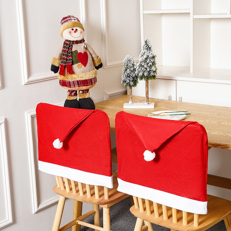 Festlicher Stuhlüberzug mit Weihnachten-Motiv Brehn