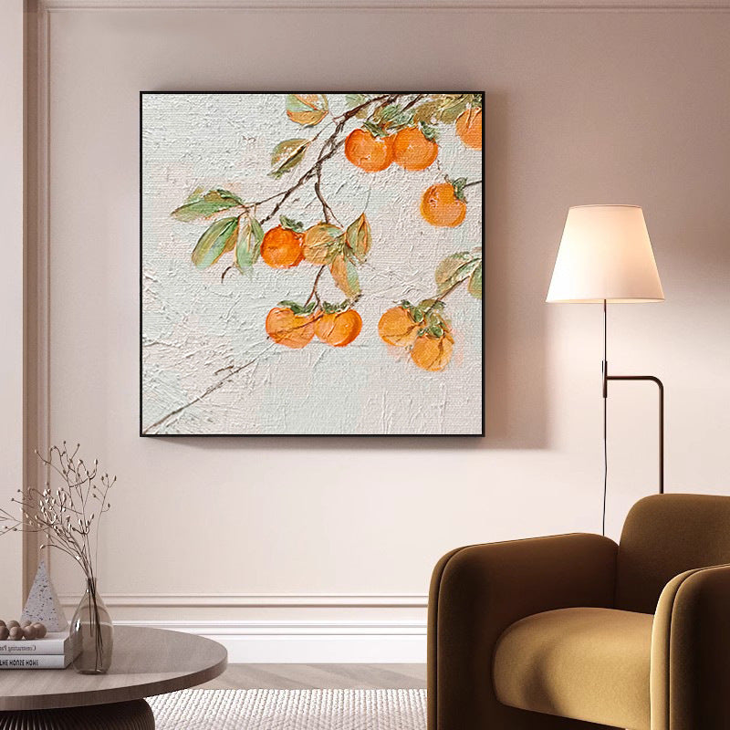 Abstrakte Obstbaum Leinwandkunst