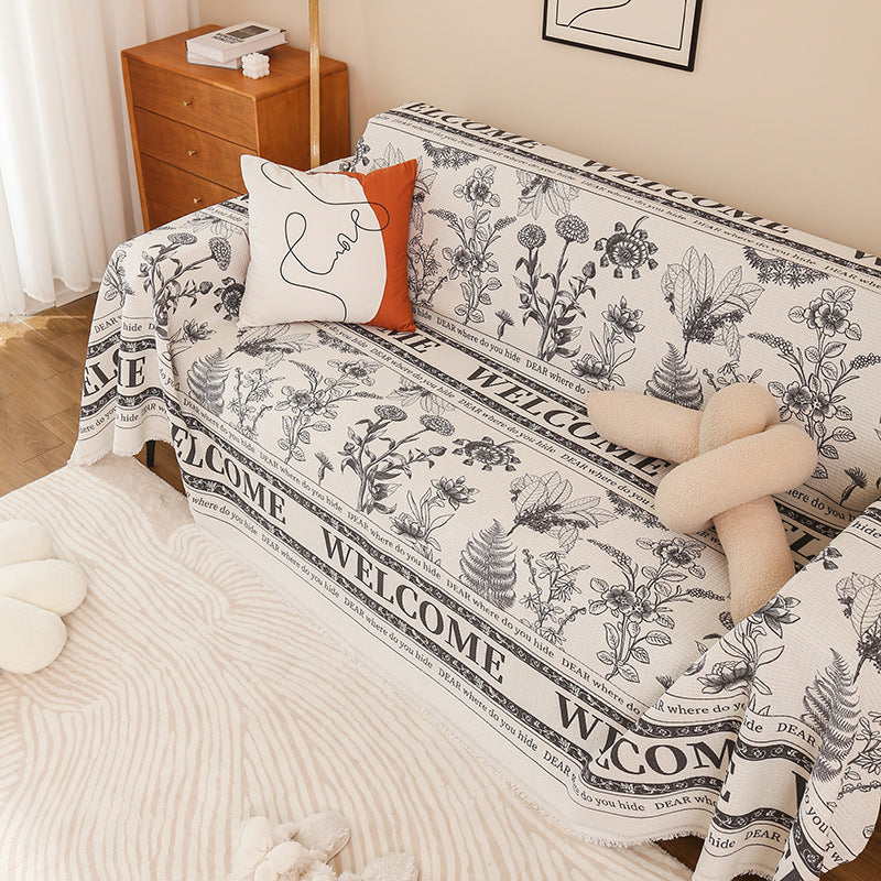 Premium Texturiertes Sofa Überwurf Cover