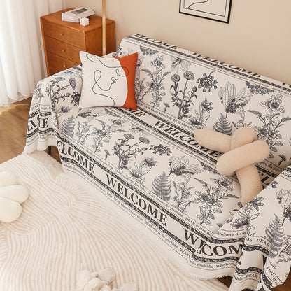 Premium Texturiertes Sofa Überwurf Cover