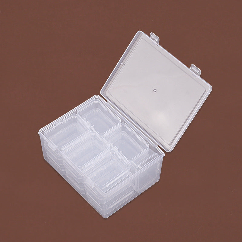 Mehrzweck transparente Fächer-Organisationsbox Brehn