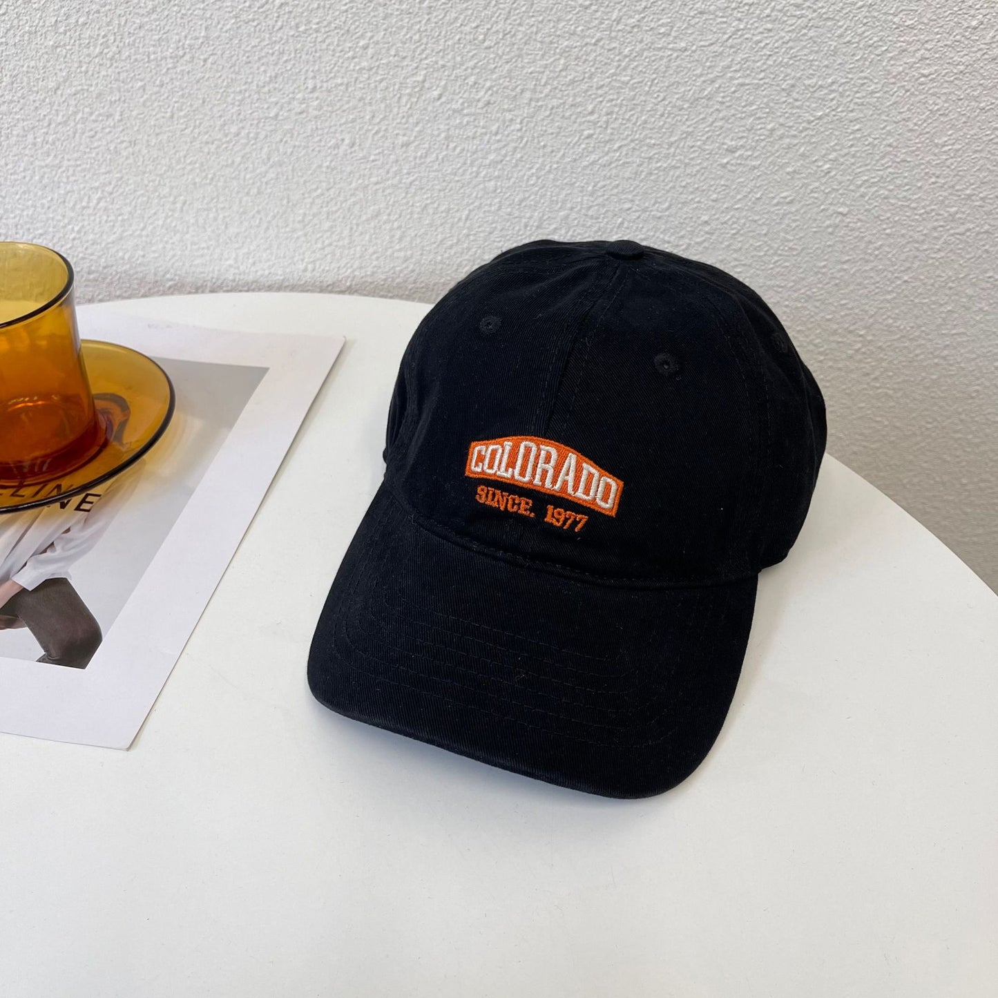 Herren Freizeit Baumwolle Verstellbare Baseballmütze Brehn