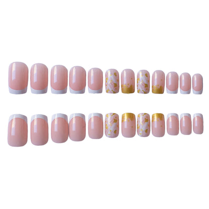 Luxus Goldblatt Nagelkunst Set