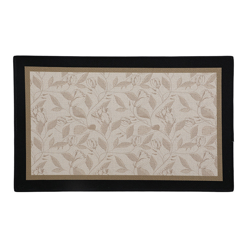 Elegante Blumendruck Badematte Brehn