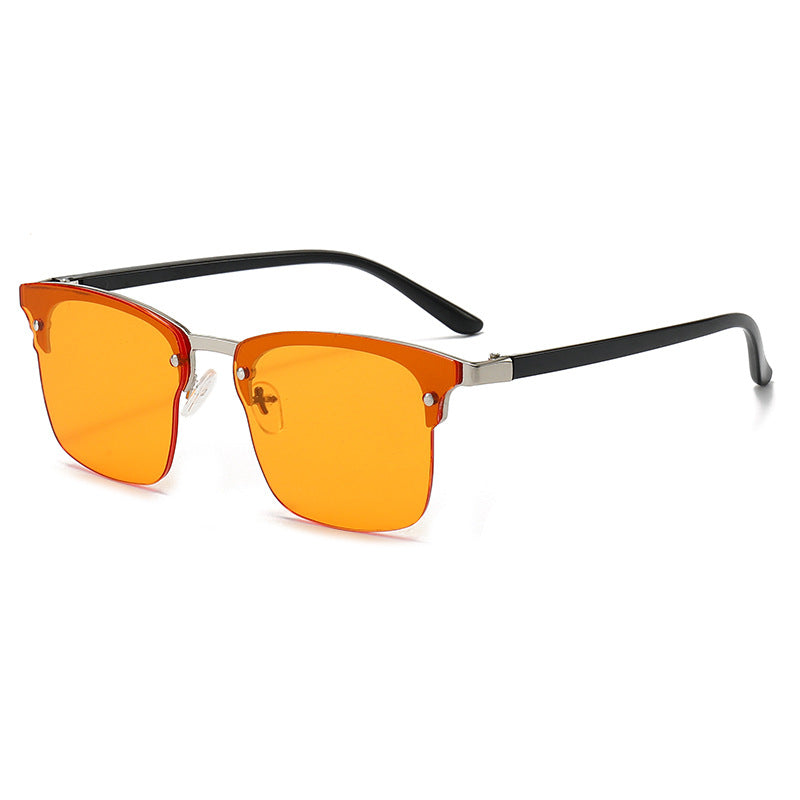 Damen modische quadratische Sonnenbrille mit robustem Rahmen Brehn