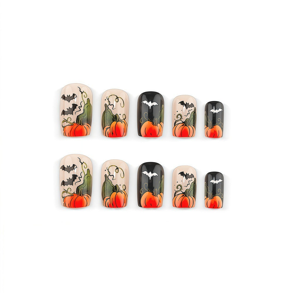 Kunstvolle Halloween-Nagelsets Brehn