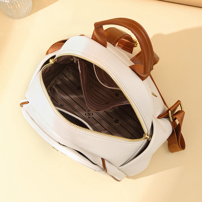 Chic Texturierte Mini Rucksack Brehn