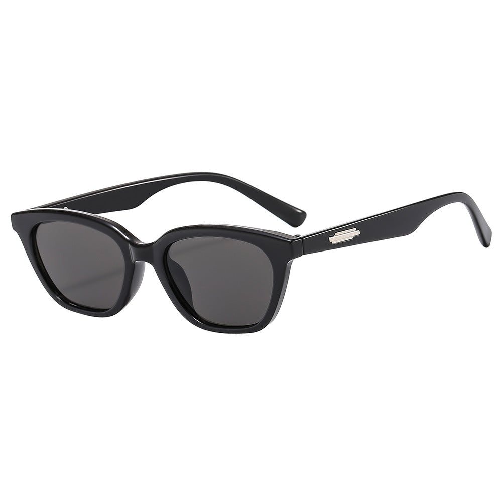 Vintage-inspirierte übergroße eckige Sonnenbrille Brehn