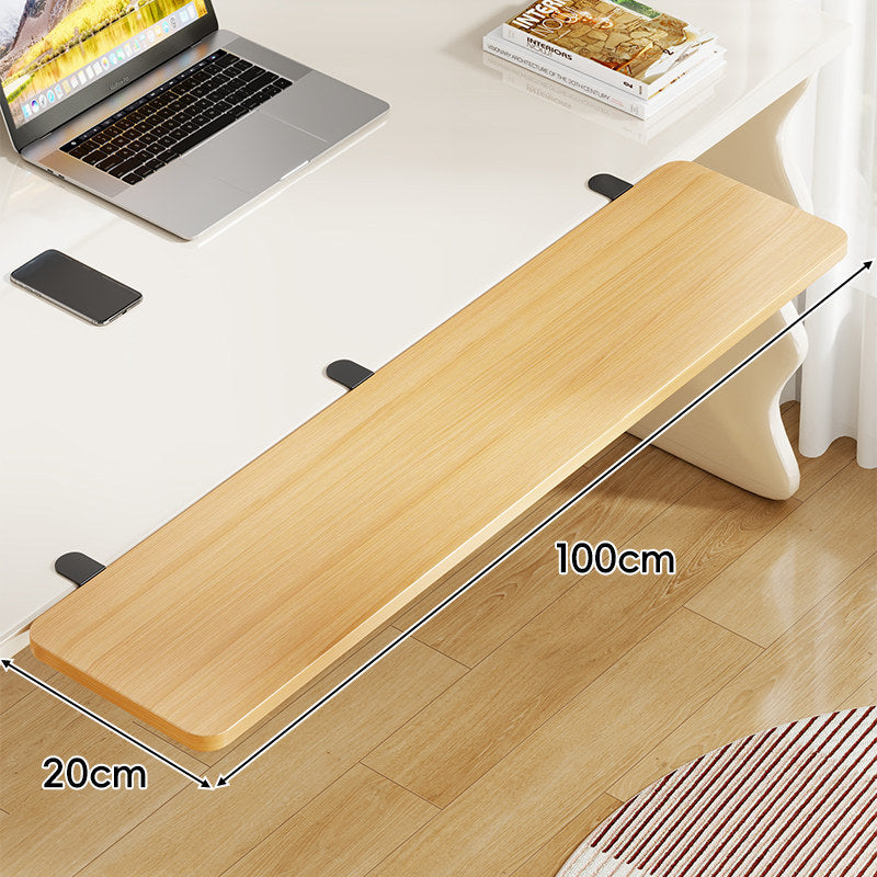 Unter-Tisch Gleitschienen-Tastaturablage und Schreibtischverlängerung mit sanfter Gleitmontage