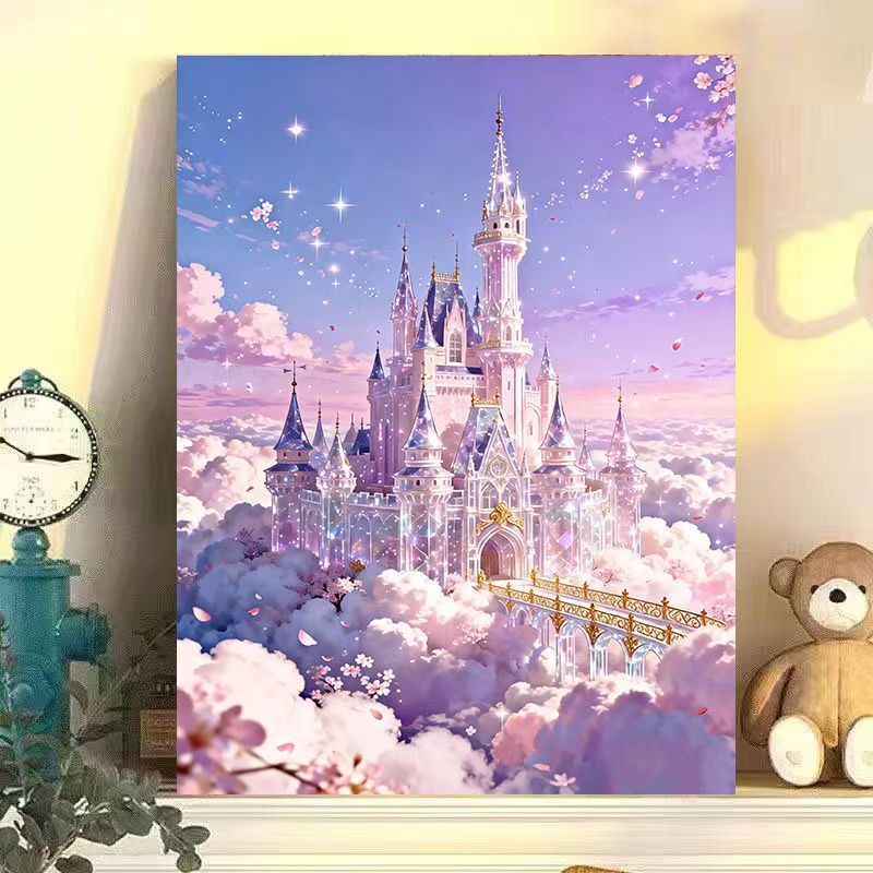 Fantasy Castle Wandkunst Brehn