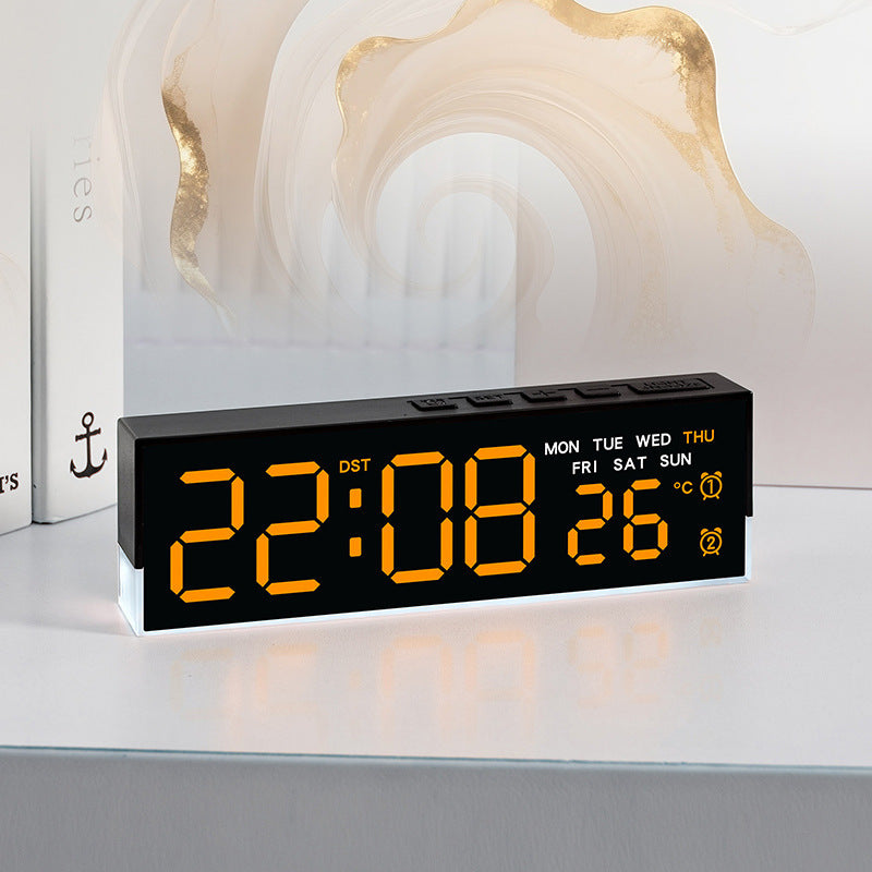 Digitaluhr mit Integriertem Thermometer und Wochentagsanzeige Brehn