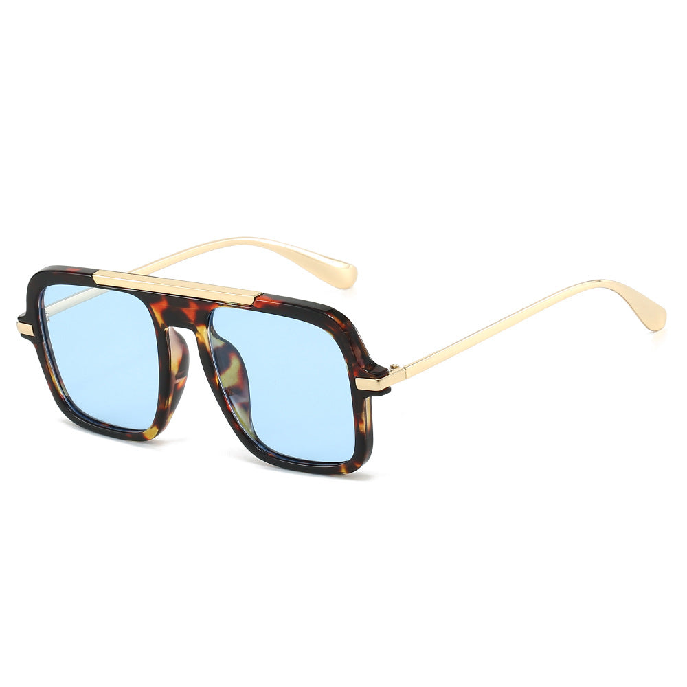 Damen modische Sonnenbrille mit angesagtem quadratischem Rahmen Brehn
