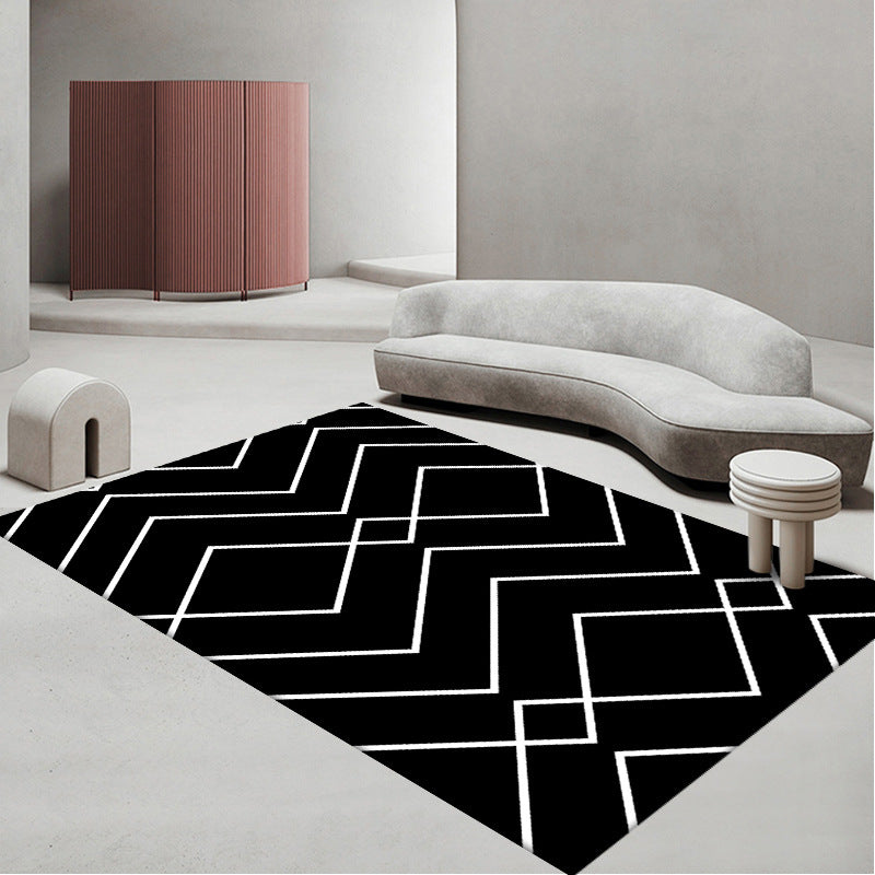 Zeitgenössischer geometrischer Teppich Brehn