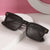 Damen stilvolle quadratische Sonnenbrille Brehn