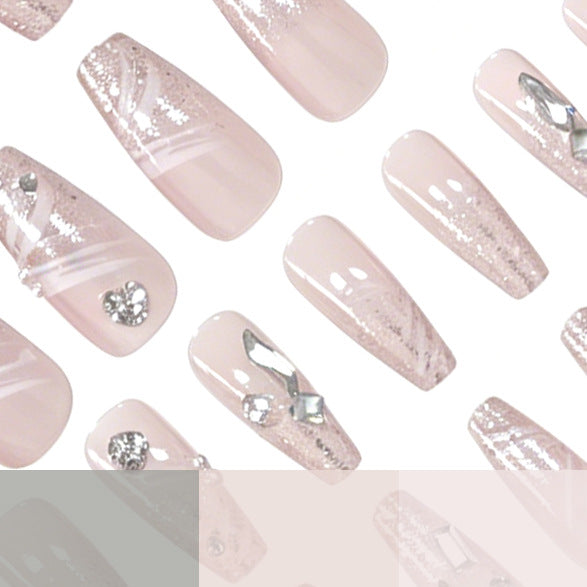 Glamouröse 3D Kristall Nagelverstärkungen Brehn