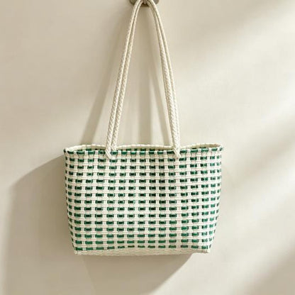 Handgewebte Einkaufs- und Strandtasche Brehn