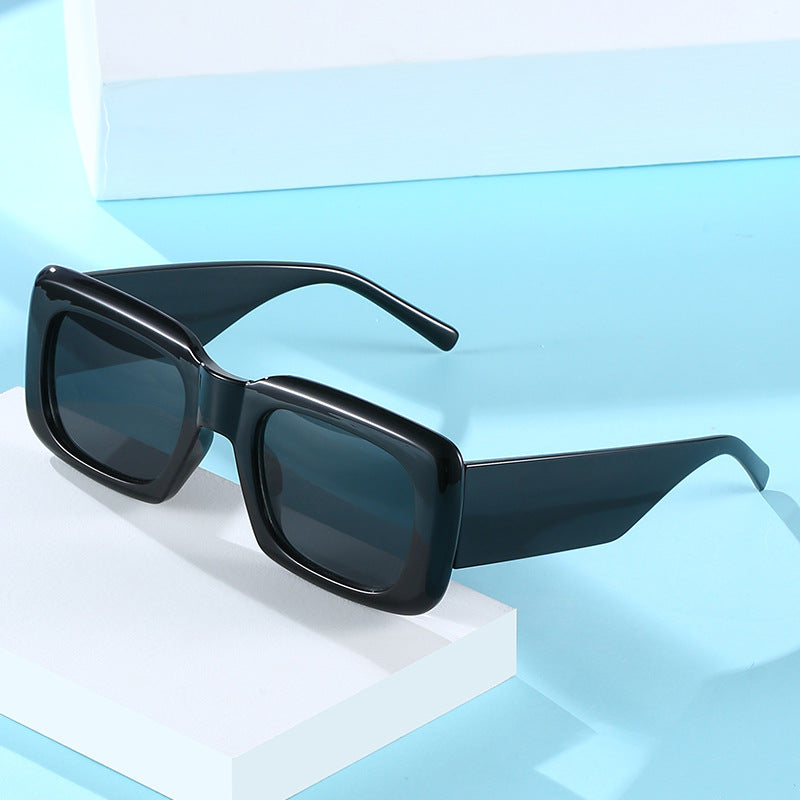 Damen quadratische Modetrends Sonnenbrille Brehn