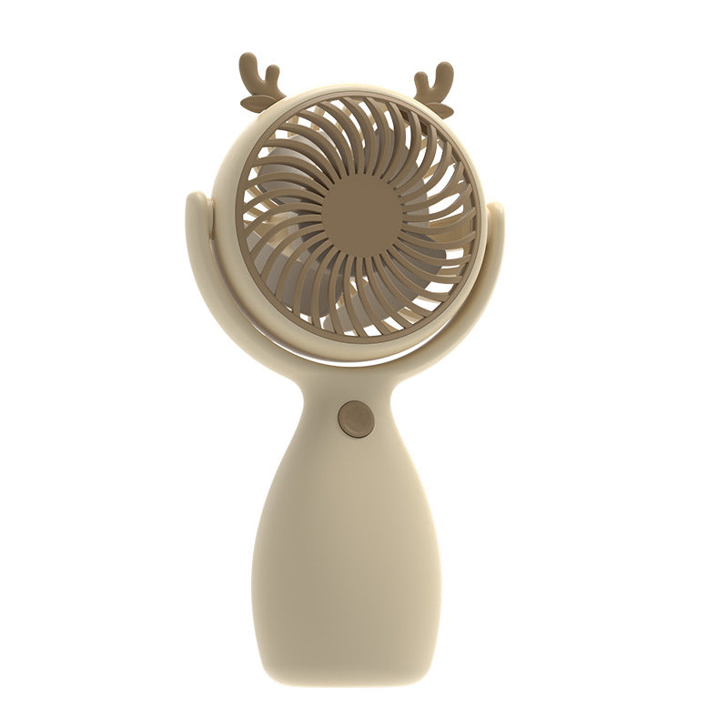 Unisex Tragbarer Mini-Handventilator mit Katzenohren und wiederaufladbarem Akku Brehn