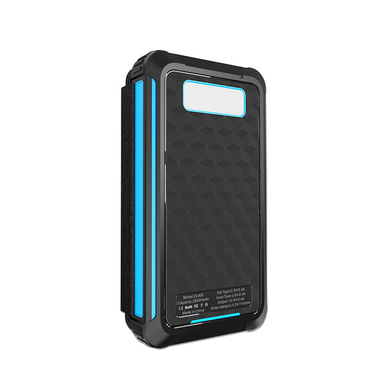 Hochleistungs-Solar-Powerbank mit Multi-Ladeoptionen Brehn