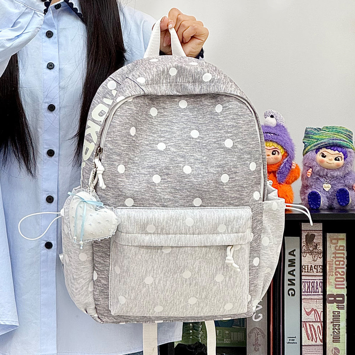Stylische gepunktete Rucksack Brehn 1791205639