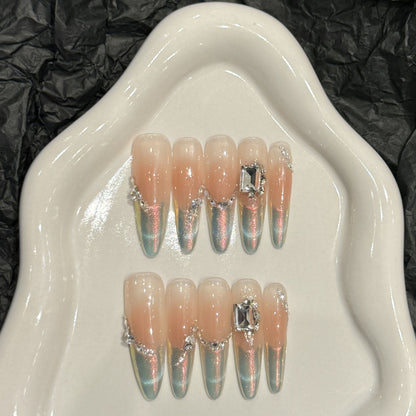 Künstlerisches Stiletto-Nagelset