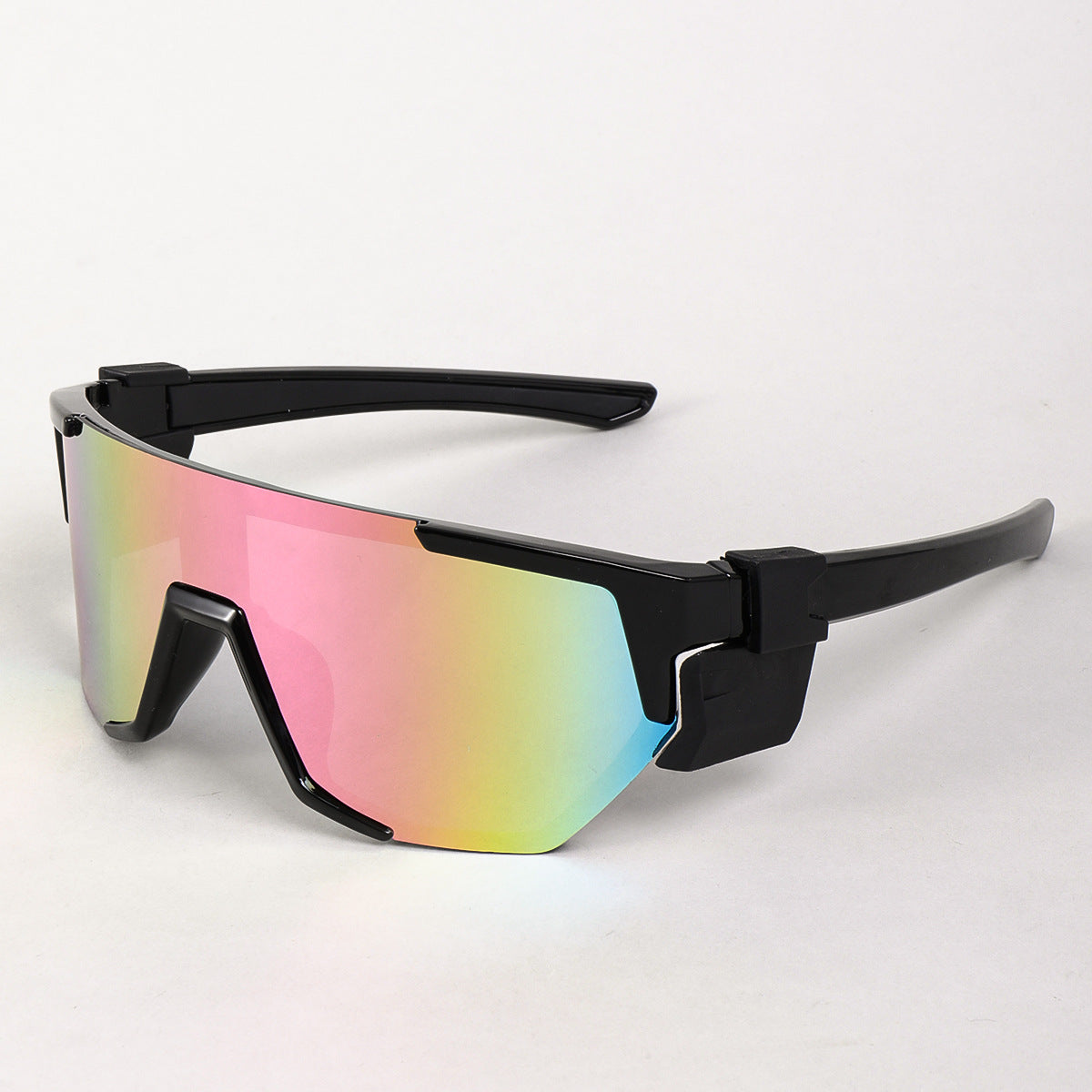 Damen Sportsonnenbrille im modernen futuristischen Design mit polarisierenden Gläsern Brehn