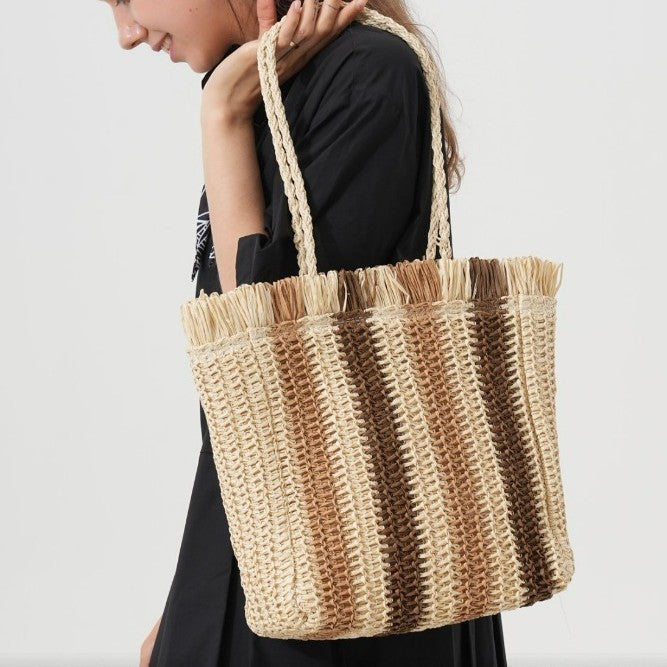 Strandtasche mit Begehrtem Fransen-Design Brehn