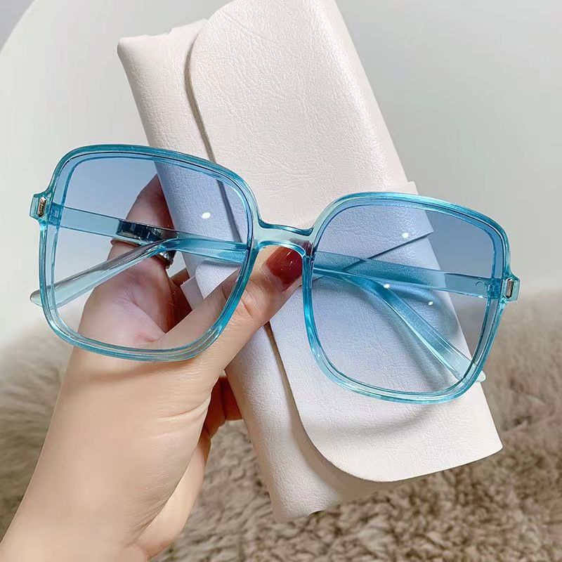 Damen quadratische Oversized-Sonnenbrille mit integriertem UV-Schutz Brehn