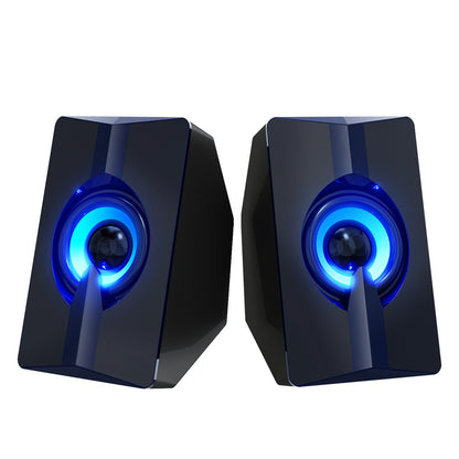 Bluetooth-Desktop-Lautsprecher mit LED-Lichteffekten Brehn