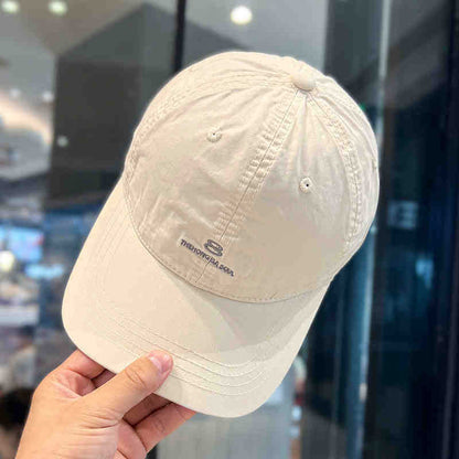 Herren Distressed Baumwoll Baseball Cap Brehn