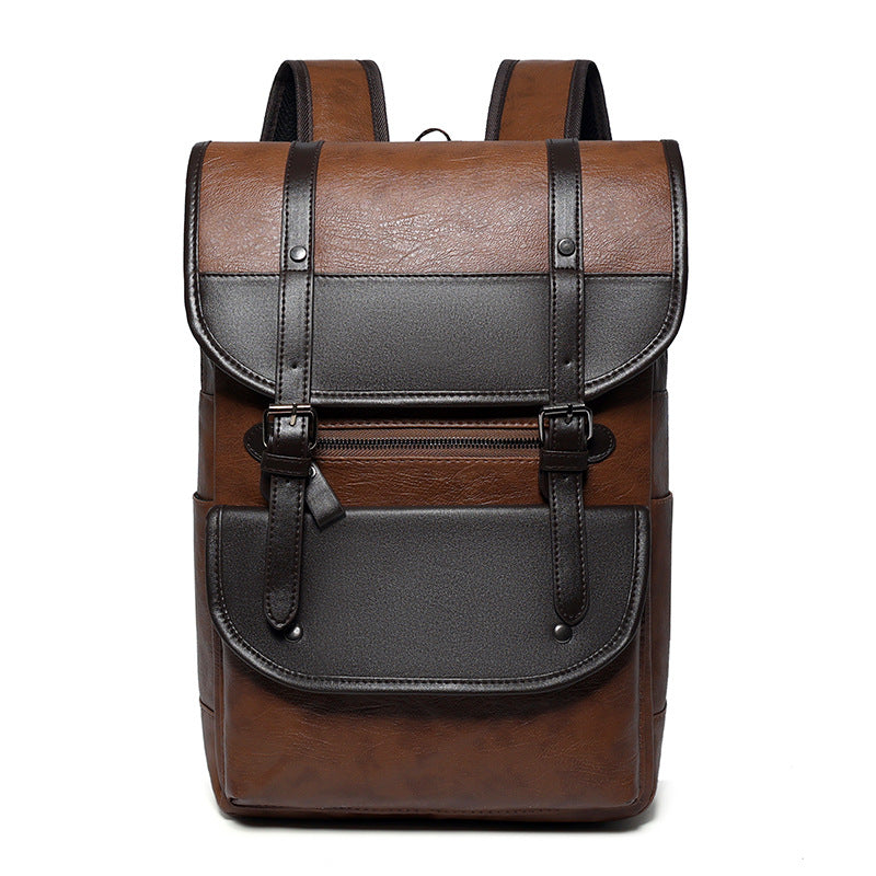 Vielseitiger Leder-Rucksack Brehn