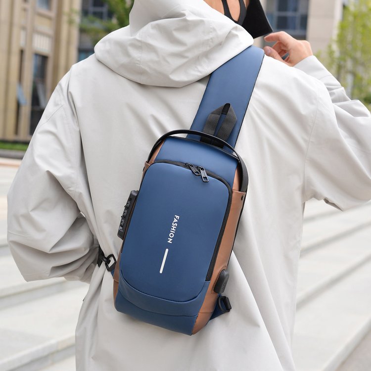 Umhängetasche mit Ergonomischem Design und Mehreren Fächern Brehn