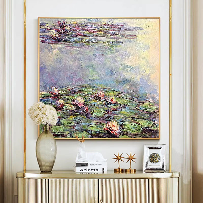 Impressionist-Stil Floral-Leinwand Kunst