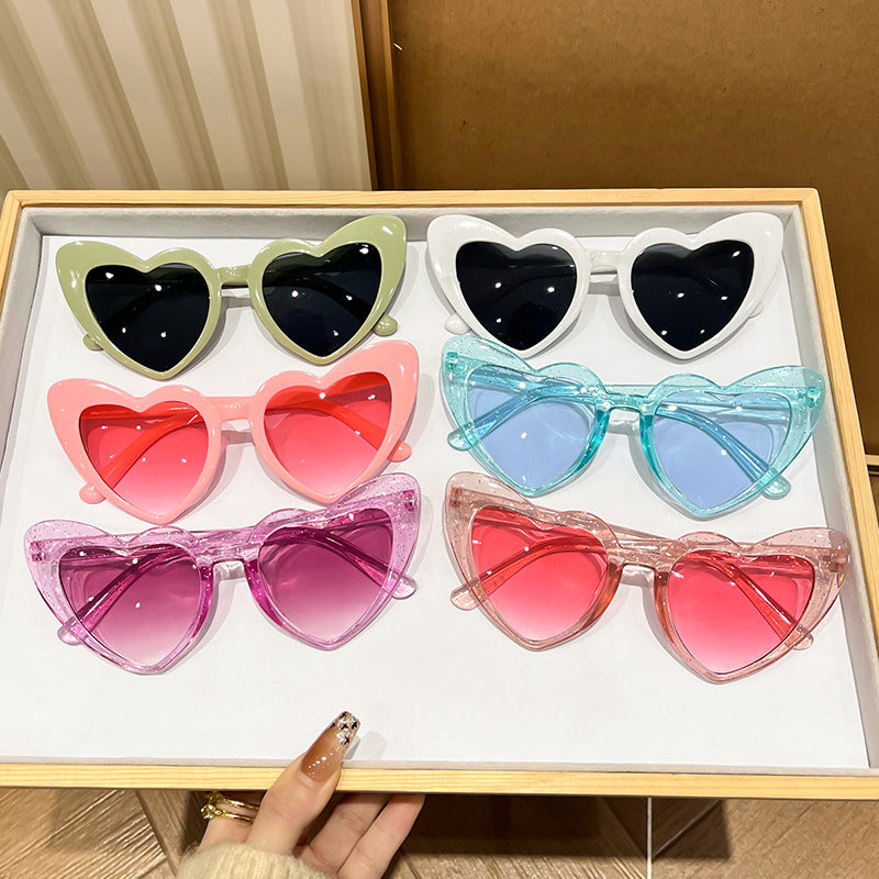 Damen Herzförmige Modesonnenbrille Brehn