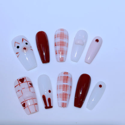Künstlerisches 3D Nagelkunst Tipps Set