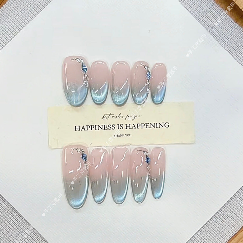 Ombre Stiletto Press-On Nail Set Brehn