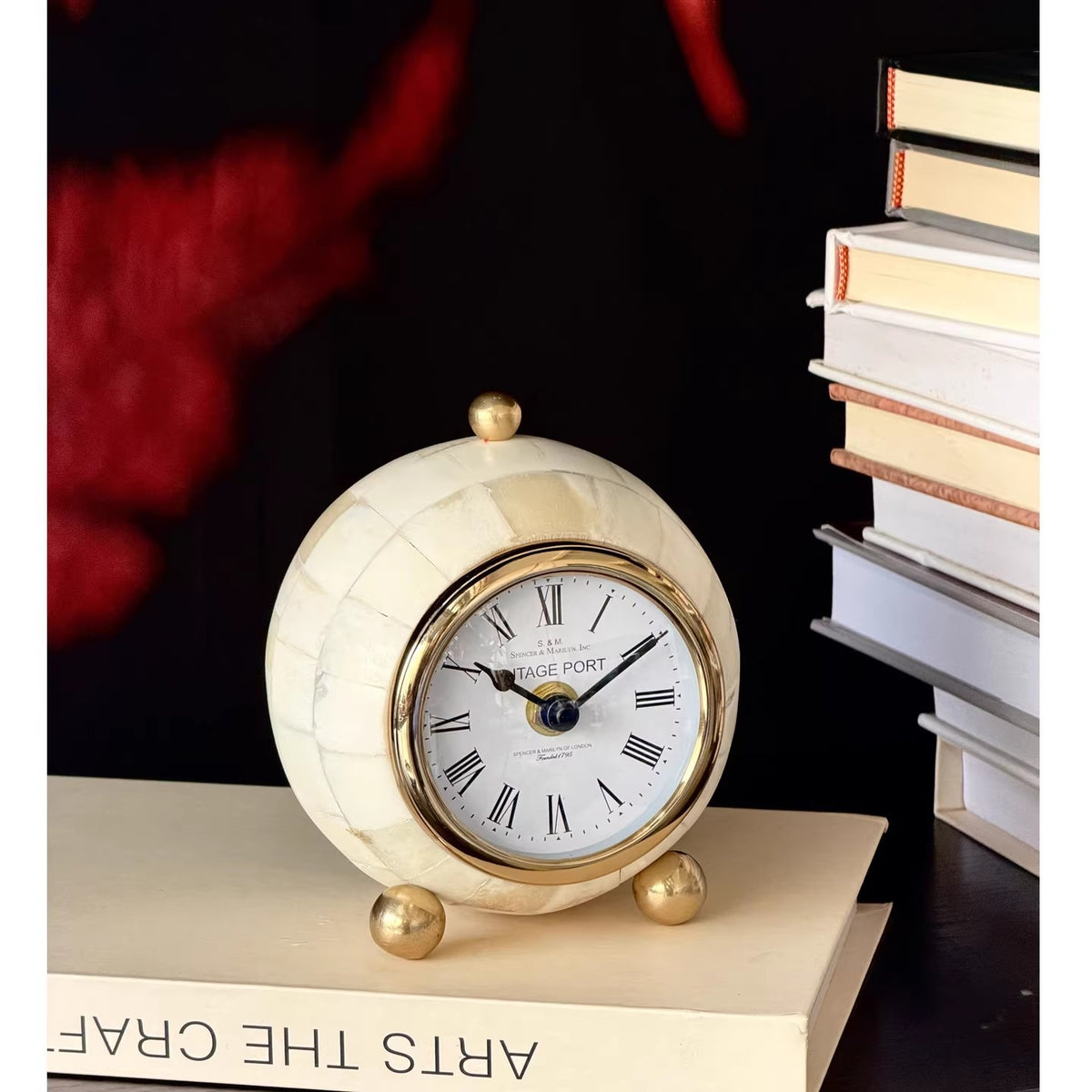 Vintage Dekorativer Tisch Farbe