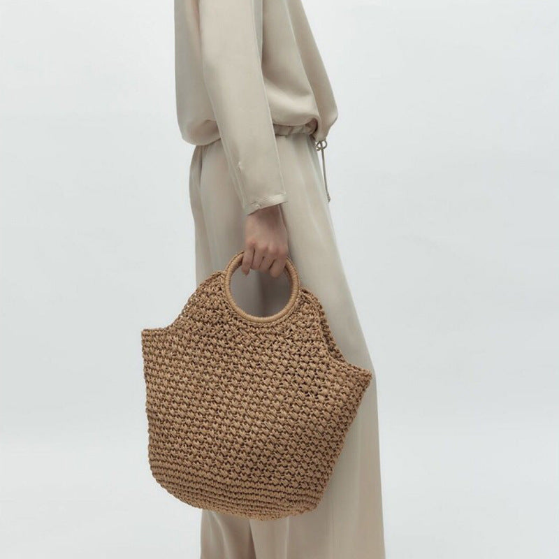 Modische und Praktische Basttasche Brehn