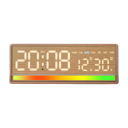 Digitaler Wecker mit Klarer Led-Anzeige und Datumsanzeige Brehn