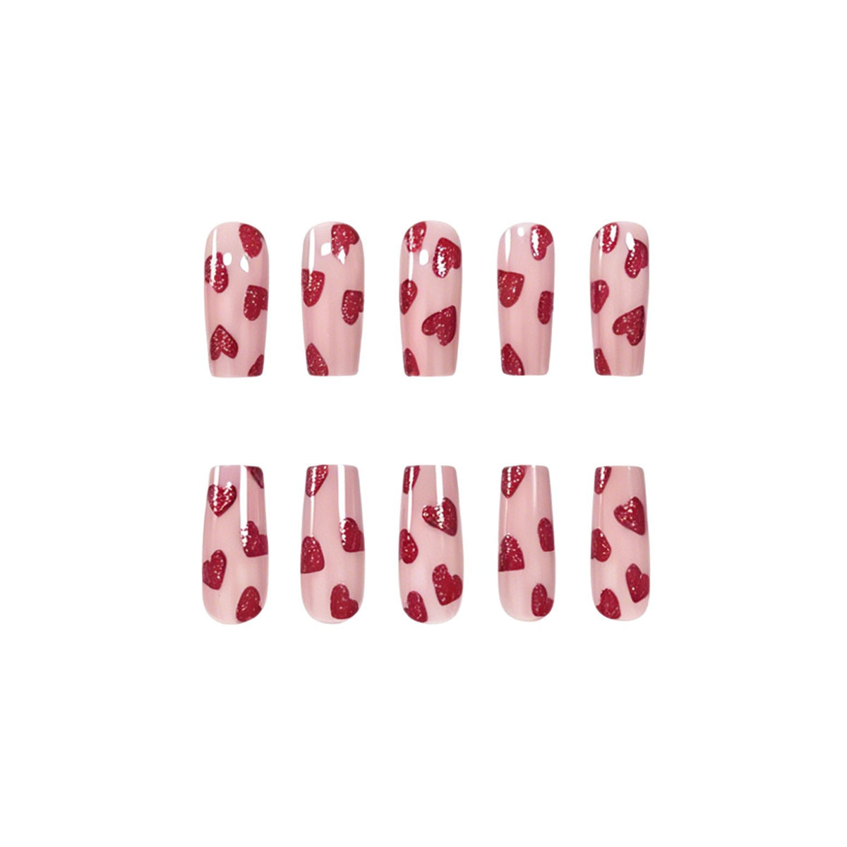 Herz-Themen Nagelkunst Brehn