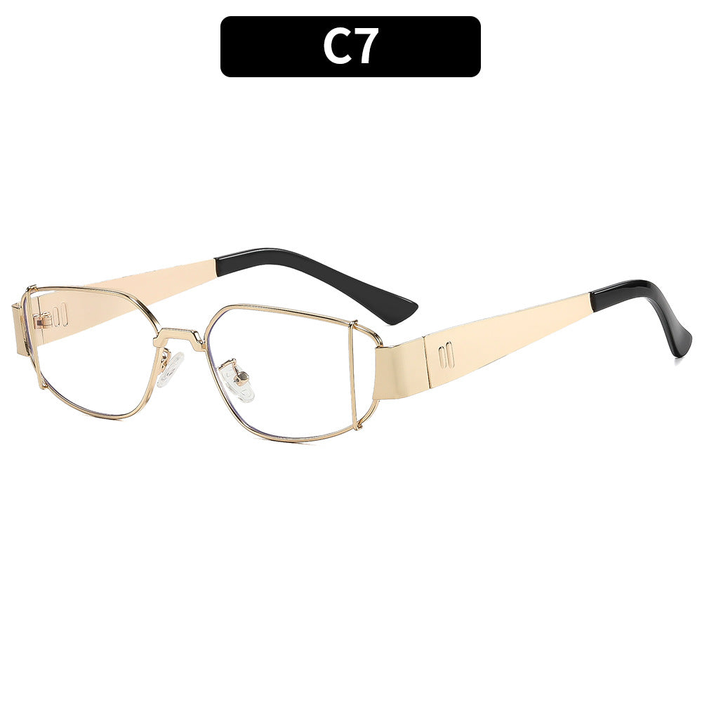 Damen Designer-Sonnenbrille im modernen, kantigen Stil Brehn