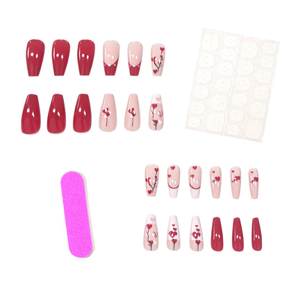Herz-Themen Nagelkunst Brehn